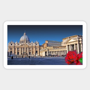 St. Peter's Basilica, Vatican Sticker